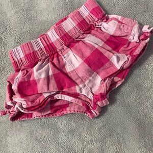 Carter's Girls Plaid Shorts 18 Month
